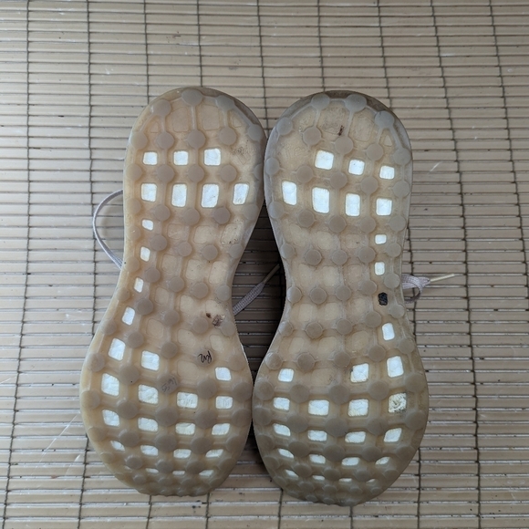 Adidas Pure Boost X Womens Size 9 Athletic Running Shoes Tan Pink BB6092 - Picture 11 of 11